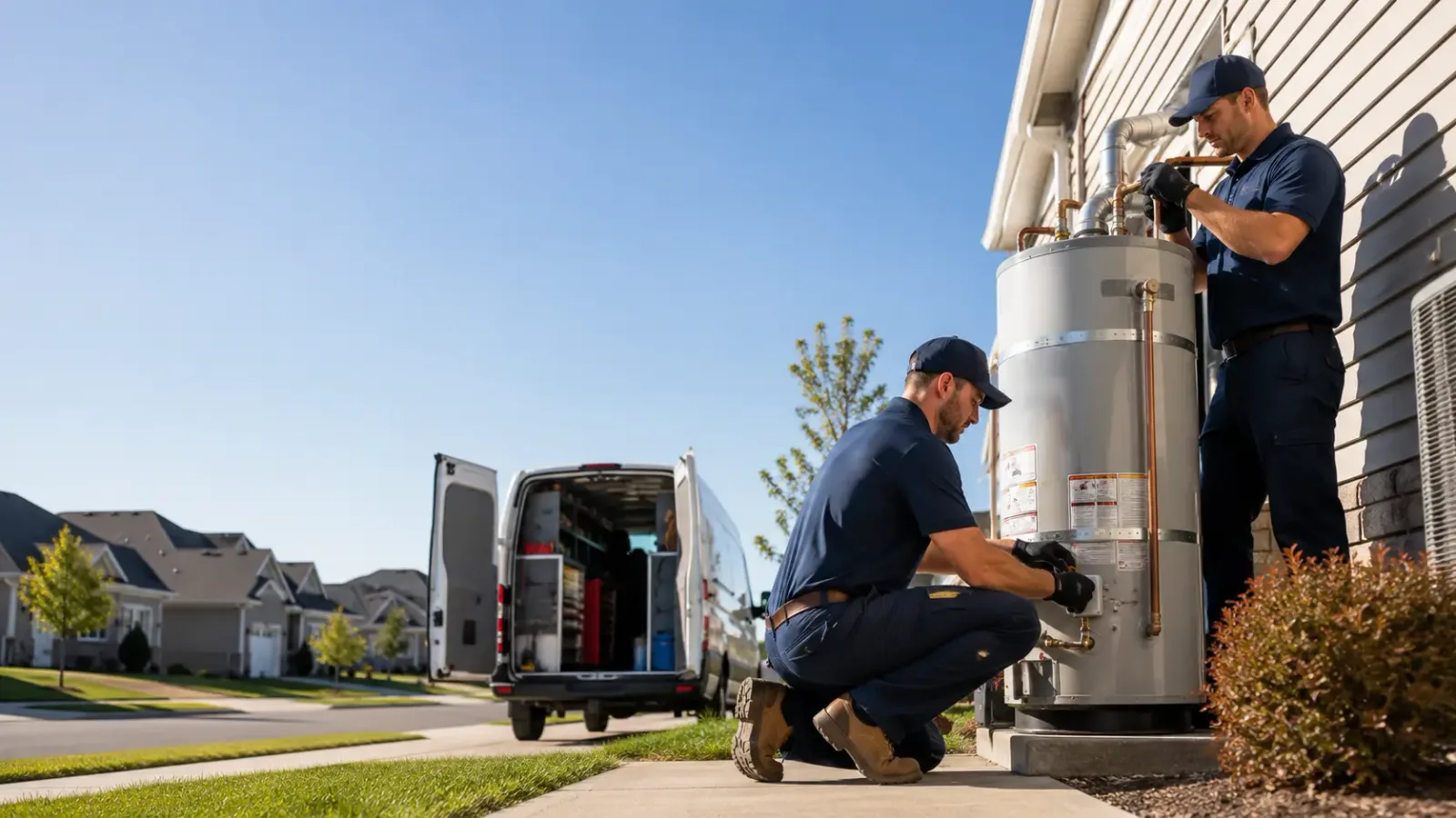 Water Heater Installation in Leslie, WV